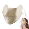 NEW Thin Silk Sunscreen Face Mask UPF50+ UV Protection Breathable Summer Cover Outdoor Sunscreen For Golf Cycling Running
