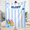 Merry Bluey Christmas! Blanket Comfortable Suitable for Sofa Office Chair Office All-Season Use Warmthful Decor