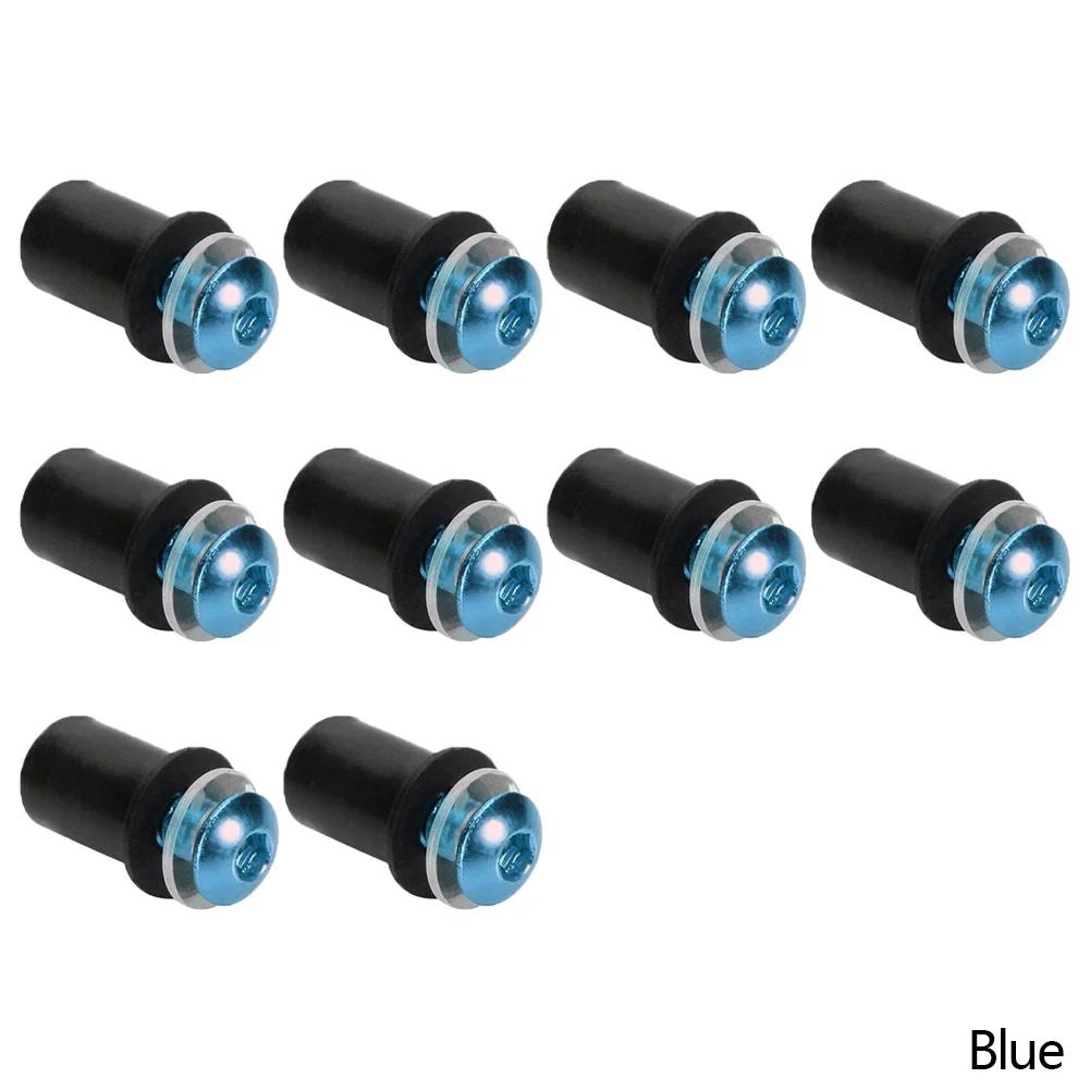 10 шт. 5 мм M5*16 винты для ветрового стекла мотоцикла болты для ветрового стекла комплект креплений обтекателя для Honda CBR 600 F4i CBR1000RR CB400 VFR800