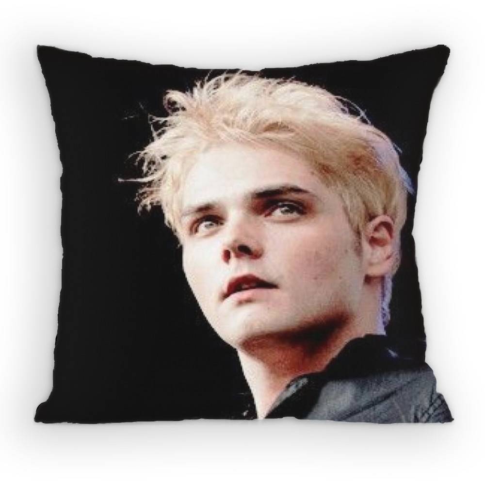 MCR MMy CChemical RRomance Band Pillow Case Sofa Living Room Bedroom Headboard Backrest Cushion Square Cushion Nap Time