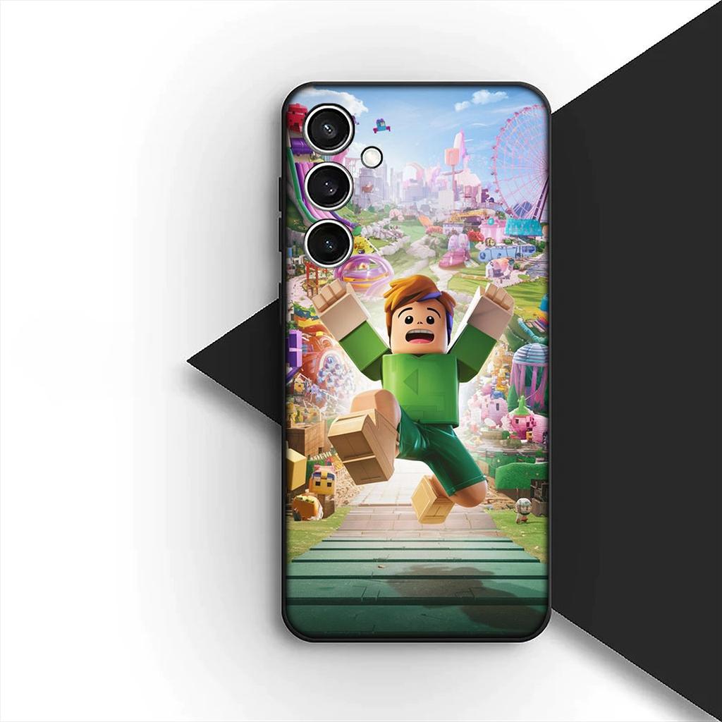 Cartoon R-Robloxs Wallpaper Phone Cover for Motorola Moto G22 G23 G32 G53 G66J G13 G66Y G20 G67 G57 Power E13 E15 E14 Case