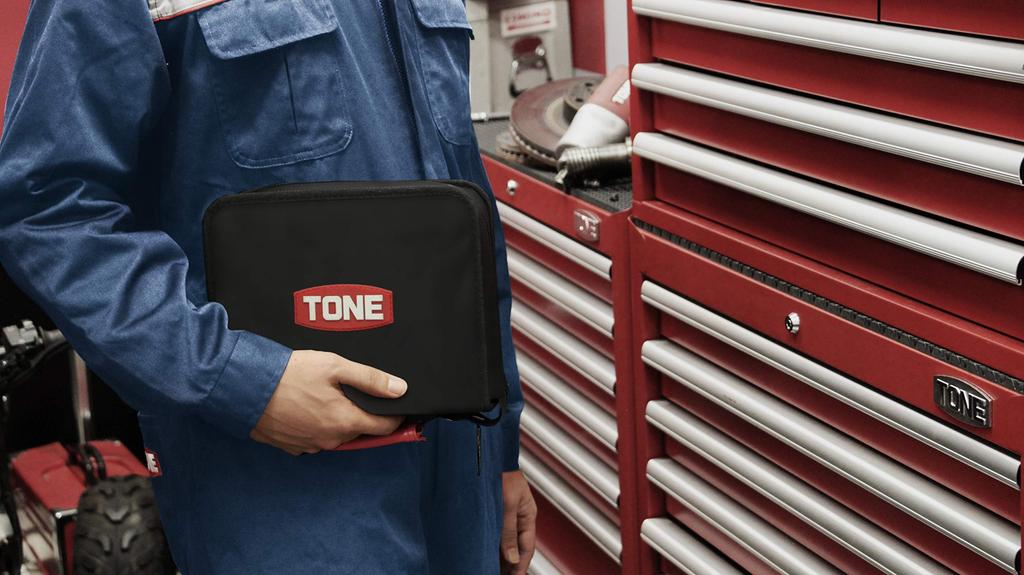 Набор инструментов TONE TSX2170, угловая насадка для вставки бит, цвет черный, 25 предметов 6,35 мм и (1/4" и вставка)