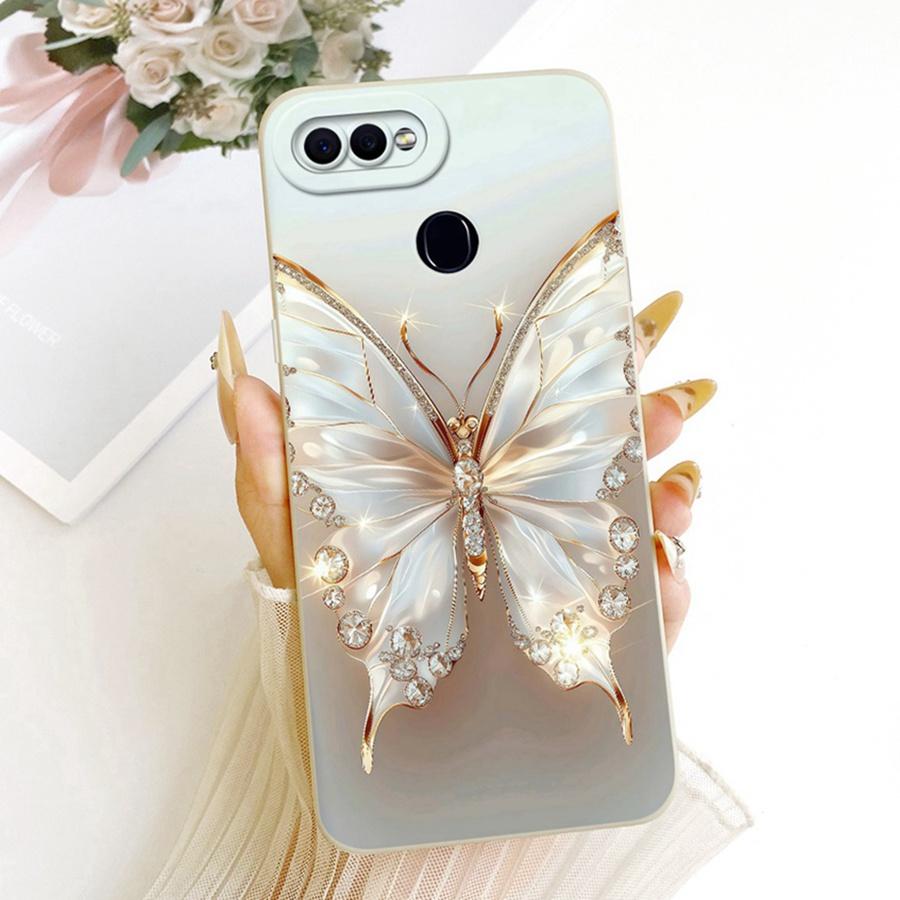 For OPPO F9 F 9 Pro Case Cute Rabbit Painted Soft Back Cover for OPPOF9 F 9 Cases CPH1823 CPH1881 Silicone Bumper Shell