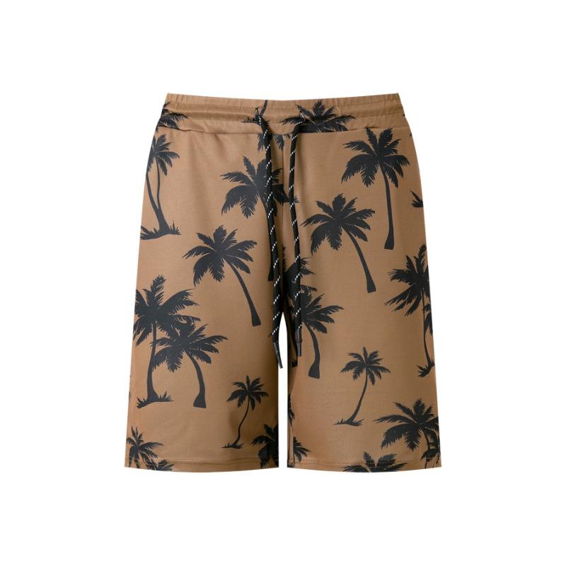 Мужской повседневный комплект с принтом и короткими рукавами