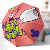 1pc Patrick Star Automatic Umbrella 8-Bone Design Compact Gear for Outdoor Travel, Perfect Gift for Friends or Family Yy280828187