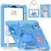 For iPad Pro 11 Case Air 4/5 Silicone Cartoon Dog Cover 10.9/10.2 Inch Rotating Stand Shockproof Case