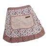 Polyester Half Apron Exquisite Cooking Apron Durable Floral Waist Apron  Women