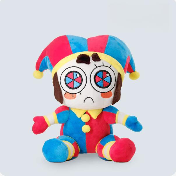 Оригинальная плюшевая игрушка Помни из The Amazing Digital Circus Мягкий набивной клоун Коллекционный товар Для фанатов анимации Домашний декор