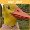 Cute Yellow Duck Head And Lion Mask Latex Costume Accessory For Childrens Parties And Festive Events