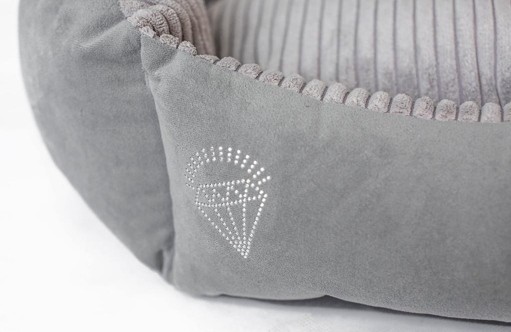 Diana Bed 55cm x 50cm Gray