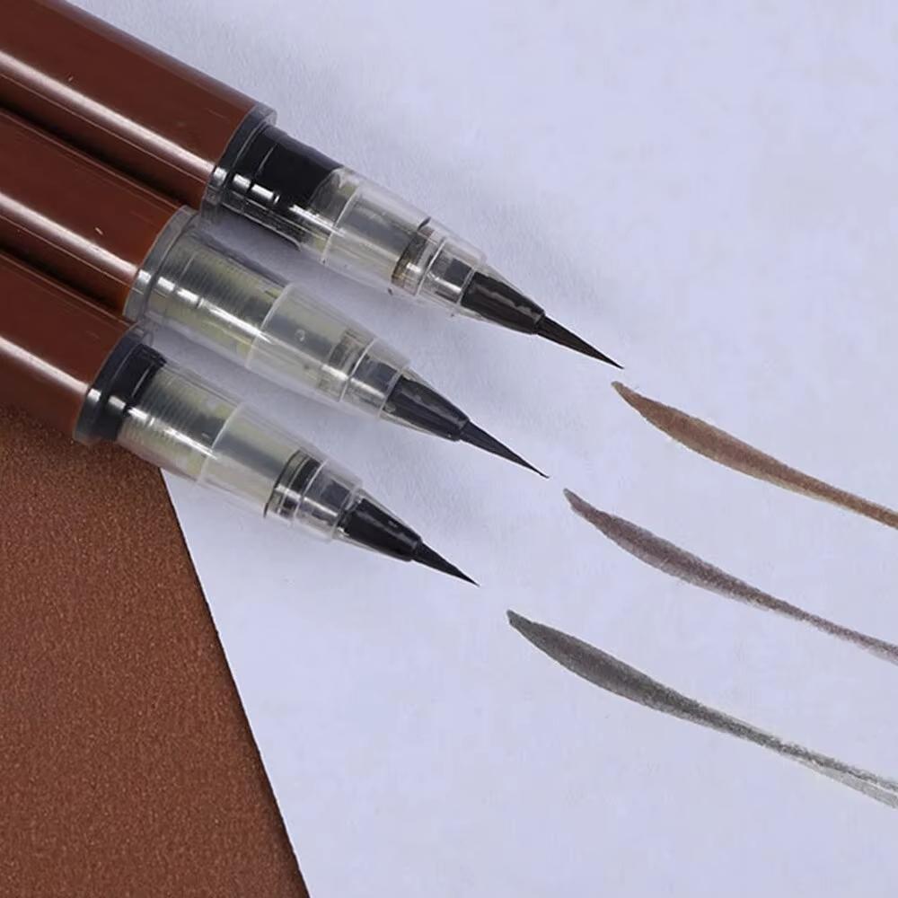 0.01mm Ultra Fine Liquid Eyebrow Pen Waterproof Natural Not Smudge Eyebrow BIYA Makeup Pencil