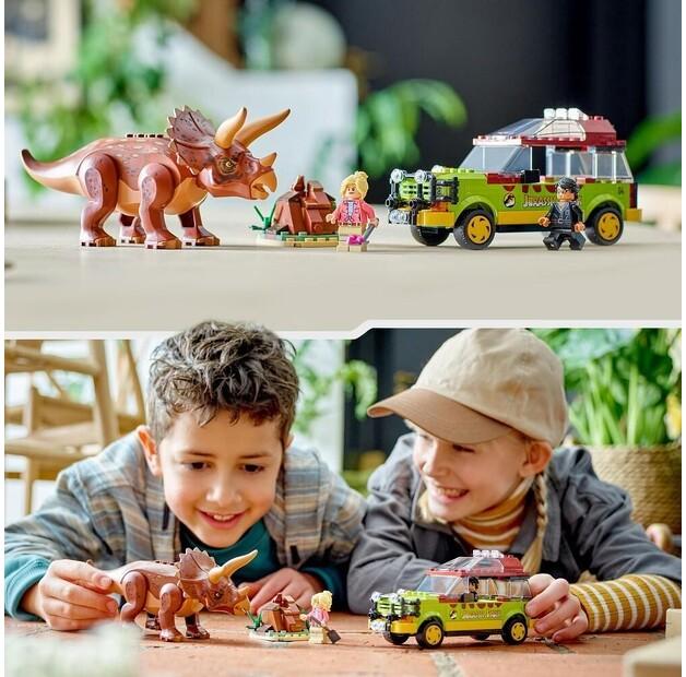 LEGO Jurassic World 76959 Исследование трицератопса