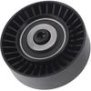 Drive Belt Idler Pulley for BMW 335 2007-2013 Serpentine Tensioner Pulley Idler with Bolt Washer No.11287557851 Plastic Black 1 Pcs