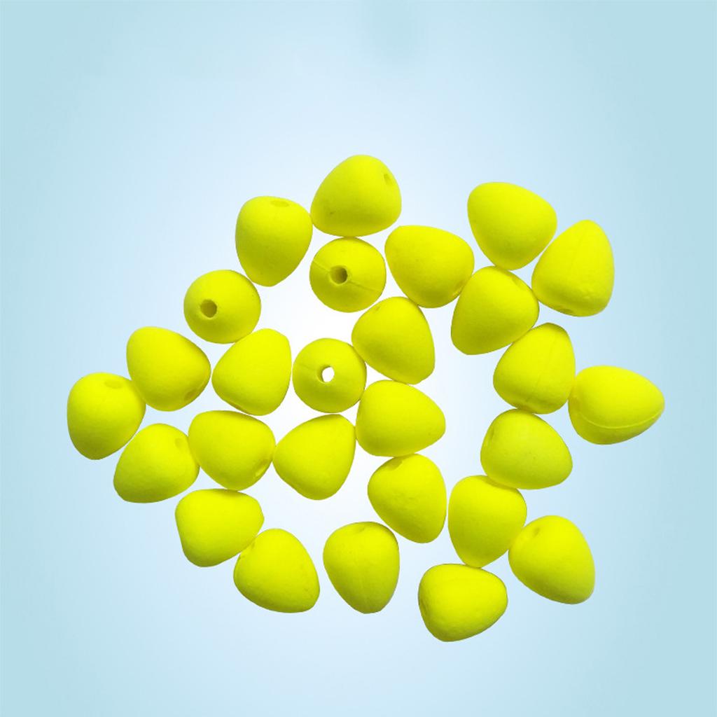 10 шт./50 шт. Пенопластовые поплавки Овальные Индикаторы поклевки для нахлыста Поплавки для оснасток для помпано Яркого цвета Поплавки для оснасток для рыбалки на форель