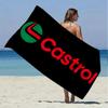 Castrol Beach Towel Microfiber Beach Towel Super Soft & Absorbent for Bath, Beach, Travel  Bath Time Accessory, Fan gifts