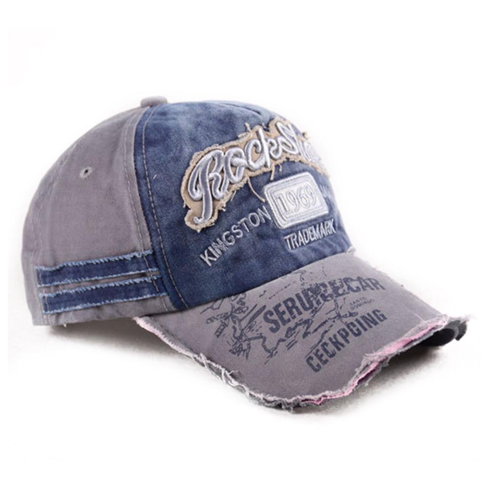 Летняя бейсболка с вышитыми буквами в стиле ретро Snapback Trucker Caps Sports Hat For Men Women