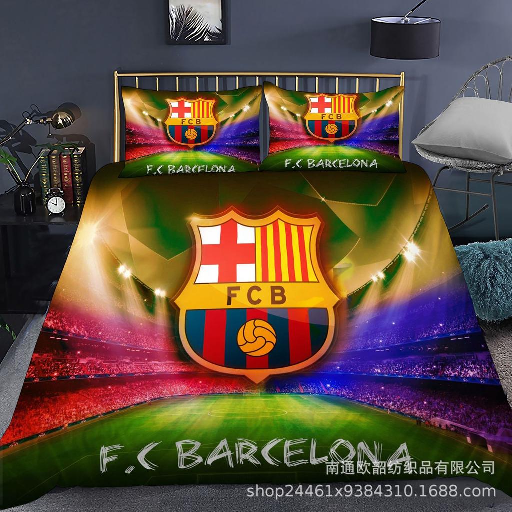 3D Цифровая Печать Футбольный Клуб Размер Набор из Трех Предметов, Набор из Четырех Предметов