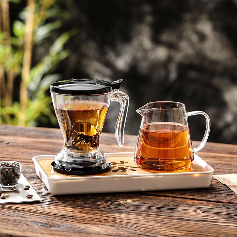 PC Pour Over Coffee Dripper 600ml Coffee Brewer Pot Coffee Utensil Tea Infuser Outddor