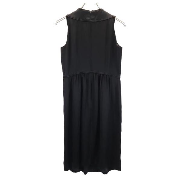 Vivienne Tam Шелк Без рукавов Цельный 1 Черная серия Застежка-молния сзади Женский Б/У