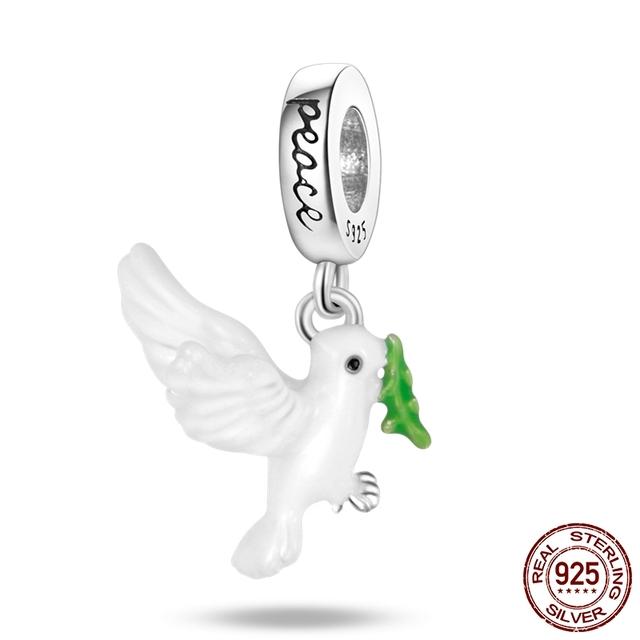 The New Pendant Beaded Charms Fit Bracelet 925 Sterling Silver Women DIY Fine Jewelry