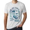 Мужская винтажная футболка Футболка с рисунком Tacos, Tequila and Kisses Vintage White