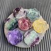 Random 1pcs High Quality Natural Colorful Fluorite Crystal Rose Craft Gift Crystal For Office Decoration Home Office Decoration