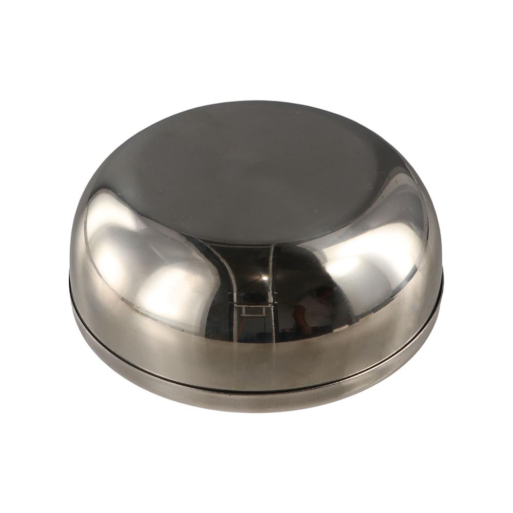 With Lid Korean Stainless Steel Bowl Single Layer Children Bowl Rice Bowl  Cream Foam