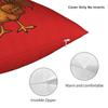 Funny FCawF Pillowcase Polyester Cushion Cover Decorations Black Bird Meme Pillow Case Cover Home Wholesale 40X40cm