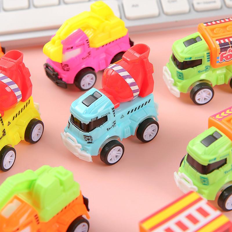 Simulation Inertia Mini Color Engineering Vehicle Children Toy Entertainment For