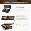 Cross-Border Multi-Functional Breakfast and Panini Grill Machine