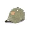 VARZAR VA Square Pigment Label Ball Cap Deep Green