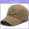 Anchor Embroidery Ship Baseball Cap Sun Protection Breathable Hat Gift Outdoor