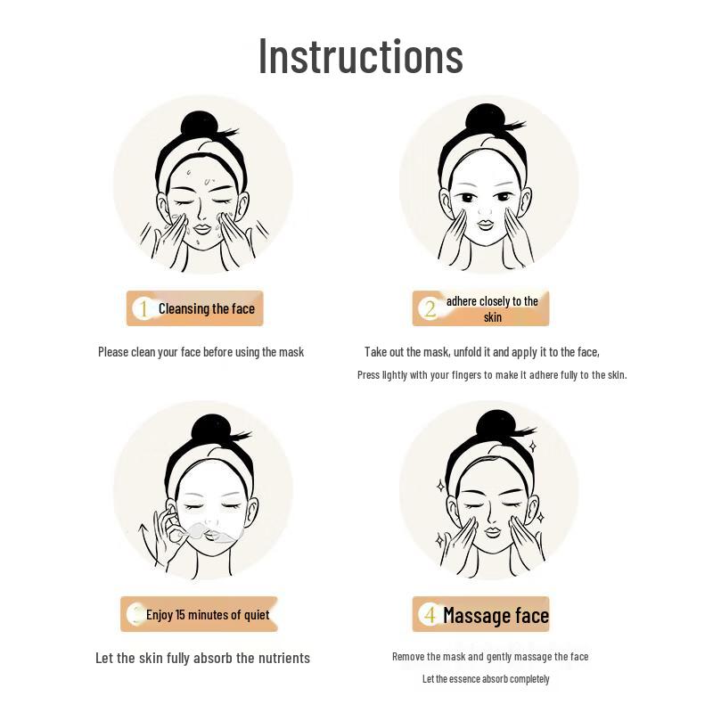 Pechoin Hydrating & Brightening Facial Mask - 30 Pack