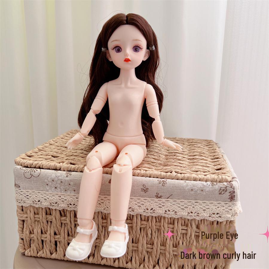 Высококачественная кукла BJD высотой 30 см с 20 шарнирами и разноцветными контактными линзами