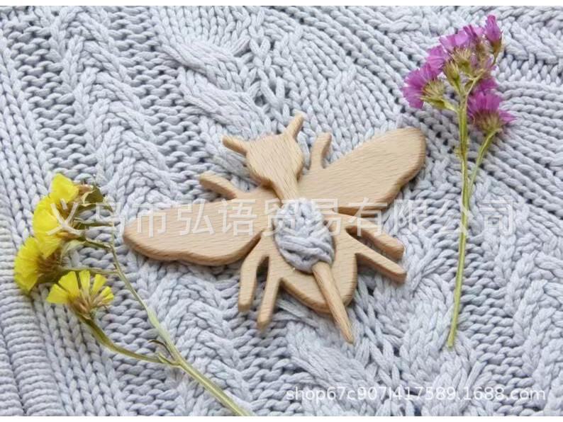 Брошь-булавка для шарфа и шали в виде животного из дерева - подарок для женщин