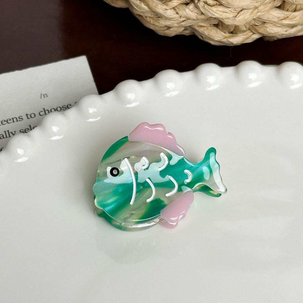 Трендовые мини-заколки для волос с очаровательными узорами морских животных, идеально подходящие для повседневных нарядов