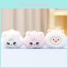Rabbit Cat Panda Key Chain Cartoon Girl Backpack Decorative Pendant Doll Plush