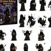 Novelty Gift for Collectors Grim Reaper Advent Calendar 2026, 24 Days Halloween Countdown with Collectible Interactive Holiday Figures, Spooky