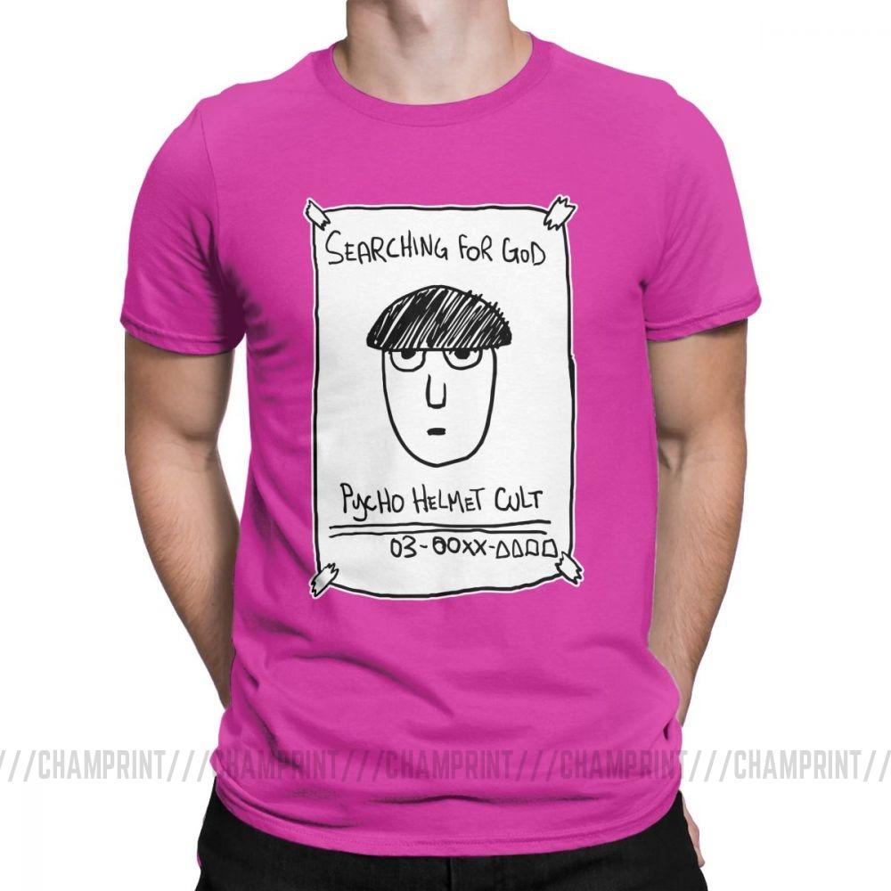 Fashion Mob Psycho 100 Where Is He T Shirt For Men Round Neck 100 Cotton