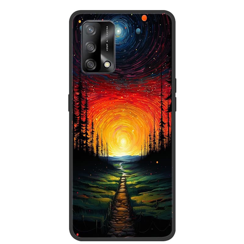 For Oppo A74 4G Case CHP2219 Funda Soft Silicone Cartoon Phone Case For Oppo A74 5G OppoA74 A 74 Cover Fundas Bumper Coque Capas