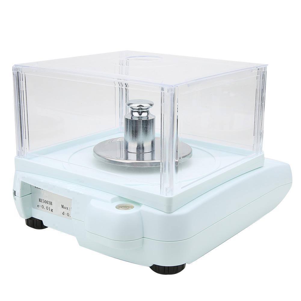 1000g x0.01g Digital Lab Analytical Balance Precision Scale with 500g Weight