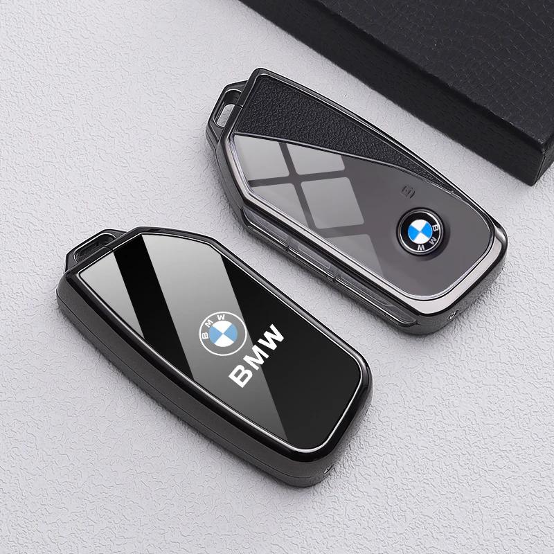 Car Key Fob Case Cover Protector For 2022-2025 BMW X1 iX1 iX XM X5 X6 X7 i7 740i U11 I20 G09 G70 G05 G06 G07