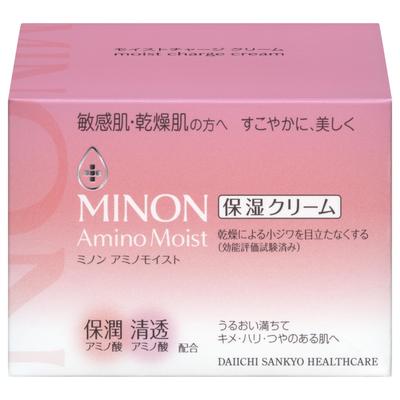 Minon Amino Moist Moist Charge Cream 40 г — увлажняющий крем для лица для чувствительной и сухой кожи, стойкая формула