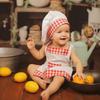 Костюм Маленького Повара для Фотосессии на 100 Дней Малыша