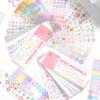 30 листов милых наклеек для скрапбукинга, креативные наклейки для ручного дневника, для ведения журнала