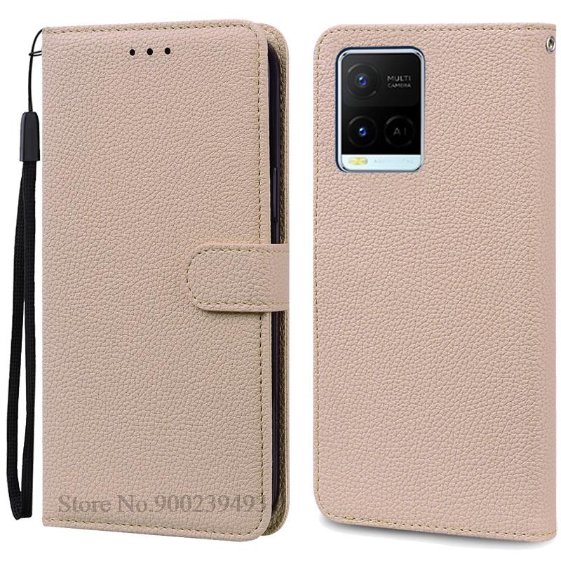 For Vivo Y21 2021 Y21S Case Wallet Flip Case For Vivo Y33S Y33T Y32 Y21T Y21E Y21A Y21G VivoY21 Silicone Cover Coque Fundas Etui