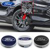 Автомобильная наклейка 2026 Ford 4 шт. 54 мм Центральные колпачки колес автомобиля Колпаки дисков Автомобильные диски Покрытие Для Ford Focus Mk2 Mk3 Fiesta Mustang ST F-150 Monde