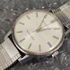 SEIKO 16002 Crown Diashock 21 камень Серебряный циферблат Часы с ручным заводом Управление [Рабочее состояние] Мужские (Часы K26P)
