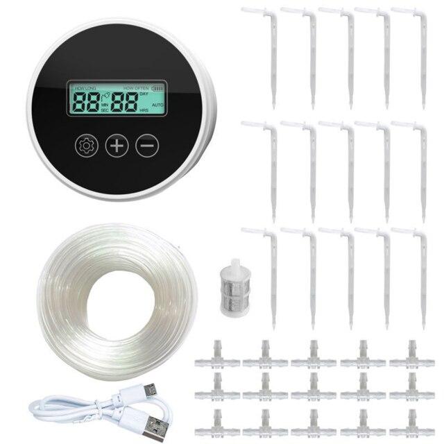 1 комплект, автоматический горшечный завод, капельное орошение, водяной насос, система таймера, интеллектуальный садовый автоматический полив, устройство для теплицы