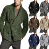 Men's Knitwear Cardigan Multi-Button Sweater Fashion Casual Solid Color High Quality Knitted Long Sleeve Sweater